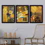 Wallity Cuadro Decorativo Enmarcado Desconocido (3 Piezas)